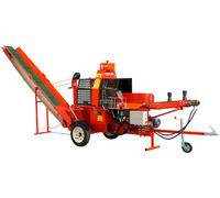 Combiné scie et fendeur de bûches 480 mm - Pression de 20 tonnes - Moteur électrique 7,5 kW 400 V hydraulique - Idéal pour bois de chauffage Torros HSP480E