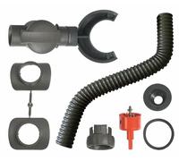 Combined Harvesters RainCatcher 75 mm en Fonte Eau inverseur Kit, Noir