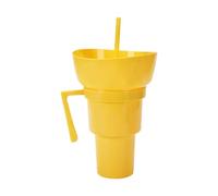 Combo de tasses de collation pour boissons, porte-fruits réutilisable incassable et anti-déversement en PP, tasses de voyage anti-fuites, repas de dessert | Conteneur de collations Portable sans stres
