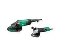 Combo meuleuse HIKOKI 840W + 2200W Ø125mm et Ø230mm KG23SBYBZ