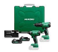 HiKOKI Kit combo DV18DA + WH18DA KC18DAWCZ 18 V 2x2.0Ah en mallette