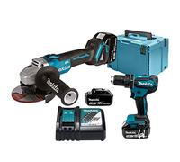 Combopack 2 outils 18 V LXT (3x3,0Ah) (DHP485Z + DGA504Z) en Mackpac - MAKITA DLX2334J
