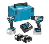 Combopack 2 outils 18V (2x5.0 Ah) (DDF489 + DTD173) - MAKITA DLX2527TJ