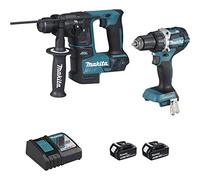 Ensemble de machines - MAKITA - DDF484 + DHR171 - 2 batteries 5Ah - Professionnelle - Sans fil