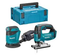 Combopack 2 outils 18V Li-Ion LXT (DJV182 + DBO180) (Machines seules) en MAKPAC - MAKITA DLX2276J