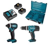 Combopack 2 outils 18V LXT (DHP453+DTD152) (2x3.0 Ah) - MAKITA DLX2142S
