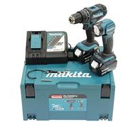 Pack 2 outils 18v (DHP482/DML815) (2x3.0 Ah) en Makpac Makita DLX2497J