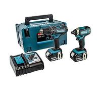 Combopack 2 outils 18V perceuse DHP482 et visseuse DTD152 (2x5,0 Ah) - MAKITA DLX2131TJ