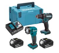 Combopack 2 outils sans fil 18V LXT (2x3,0 Ah) (DDF485 + DML815) - MAKITA DLX2349J