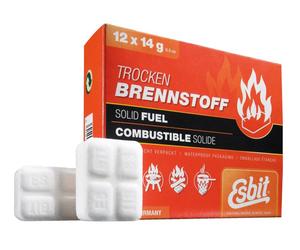 Combustible solide pour les cuisinières touristiques Solid Fuel 12x 14 g Esbit