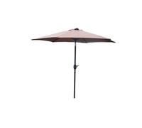 Come - Parasol Droit Rond 2,5 X 2,5 M Chocolat Marron