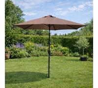 Come parasol marron rond 2,5 x 2,5 m