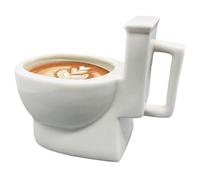Comebachome Masse de Caca, Tasse de Toilettes en céramique 12oz Caca Je Nouveau-Nouveau Tasse de Toilette Tasse de café Tasse de Boisson avec Caca caché à l'intérieur du bâillon pour Farce Avril