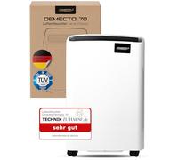 Comedes Demecto 70 Déshumidificateur, 75 l/24 h au maximum, convient aux pièces et aux caves jusqu'à 240 m² / 550 m³