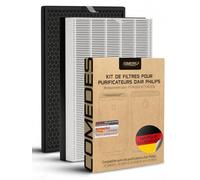 Lot de filtres de rechange Comedes compatible avec les modèles Philips AC2889, AC2887, AC2882, AC3829/10