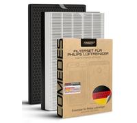 Comedes - Kit de filtres de rechange pour purificateur d'air Philips AC1215/10 (série 1000) | Filtre HEPA et charbon actif | Remplace Philips FY1410/30 et FY1413/30