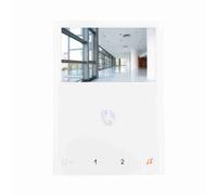 Moniteur couleur mains libres mini système, SBTOP ws - Téléphone interphone blanc 6721W