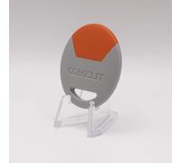 COMELIT CLE/B Badge RFID Bleu - Badge de Proximité 13,56 MHz pour Système de Contrôle d’Accès Compatible COMELIT + 1 Goodies DOMOBIP (Badge Orange - CLE/O)