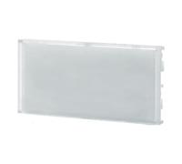comelit comelit Cache-touche Ultra demi-module aveugle Blindtas UT9222 95,6 x 44,6 mm Quantité:1