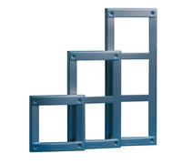 Comelit Vandalcom Cadre À 2 Modules Gris Foncé - 3161/2