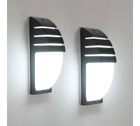 Comely 2 Pièces 12 W Applique Murale LED Exterieure, Applique Intérieur | LED IP65 Etanche, Applique Murale LED pour Cour, Jardin, Terrasse, Pathway