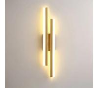 Comely Applique Murale Interieur LED, Or Lampe Murale Moderne 16W