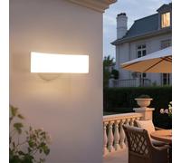 Comely Lampe Murale Extérieure LED 17W IP65 Blanc Chaud 3000K Applique Murale Moderne Étanche pour Jardin Terrasse Balcon Entrée