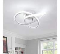 Comely Plafonnier LED, 30W 3300LM Lampe de Plafond Moderne 6500K, Blanc