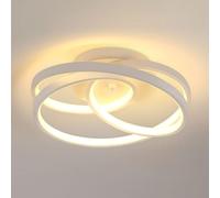 Comely Plafonnier LED Blanc, 40W 4500LM Lustre LED Lumière Chaude 3000K