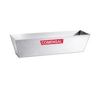 COMENSAL Bac à Enduit en Acier Inoxydable - Peu Emcombrant - Anticorrosion - Bac a Enduit Inox - Made in EU - 320x105x90