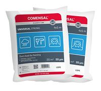 COMENSAL® Bache de Protection Peinture 2 pcs / 20 µm - pour Travaux de Peinture et de Rénovation - Made in EU - 4x5m