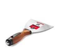 COMENSAL® Couteau À Enduire - Spatule de Plâtrier Couteau à Enduire - Anticorrosion - Acier Inoxydable avec Embout - Made in EU - 120 mm