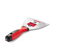 COMENSAL® Couteau À Enduire - Spatule de Plâtrier - Couteau à Joints - Acier Inoxydable avec Embout - Made in EU - 120 mm
