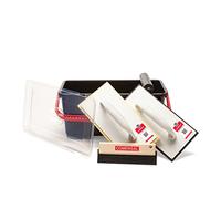COMENSAL Kit Joint Carrelage - 7 pièces - M - 12L - Kit d'outils de Pose de Carrelage - Eponge HYDRO - Taloche en Caoutchouc - Rouleau Perforé - Made in EU