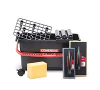 COMENSAL Kit Joint Carrelage - 9 Pièces - 24L - Kit d'outils de Pose de Carrelage - Eponge Hydro - Taloche à Joints Epoxy - Rouleau Perforé - Made in EU