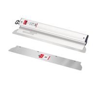 COMENSAL Kit Professionnel - Couteau à Enduire 600 mm avec une lame de 0,3 mm - Lame de Rechange 0,5 mm - Spatule Enduit - Made in EU