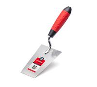 COMENSAL® Truelle de Maçon 140 mm - Truelle à Bout Carré - Truelle Carrée avec Poignée Souple - Truelle avec Lame en Acier - Made in EU