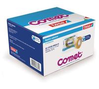 Comet Ruban Adhésif en Cellophane Transparent 15 mm x 33 m - Paquet de 30