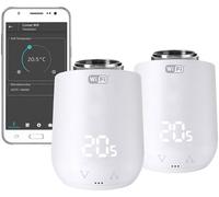 Comet WiFi Eurotronic 700223 Set tête thermostatique sans fil électronique jeu de 2