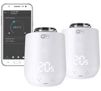 Comet WiFi Eurotronic 700223 Set tête thermostatique sans fil électronique jeu de 2