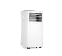 Comfee Climatiseur Mobile Portable 9000 BTU/h 2,6kW, 3-EN-1 Refroidisseur Déshumidificateur Ventilateur, Follow me, Minuterie, Mode nuit, Pour salon et maison de 33㎡/88m³, MPPH-09CRN7, EEK A, R290