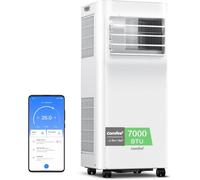 COMFEE CPPA-07CRN7 Climatiseur Mobile 7000 BTUh 2kW Contrôle APP 3 Modes 3 Vitesses de ventilation Minuterie 24H