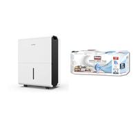 Comfee Déshumidificateur 50L/jour, 4 Modes, Mode Intelligent, Sèche-linge, Minuterie 24H & Rubson AERO 360° TAB, recharges en tabs neutres pour absorbeur d'humidité, ultra absorbantes