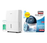 Comfee Déshumidificateur Connecté 20L/jour, 4 Modes, Deshumidificateur d air Silencieux, Sèche-Linge & Rubson AERO 360° Absorbeur d'humidité pour pièce de 20 m², déshumidificateur d'air efficace