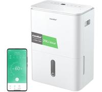 COMFEE' Déshumidificateur Easy Dry 20L/jour, 4 Modes, Deshumidificateur d'air Connecté, Réservoire 3L, Sèche-Linge, Fonction Swing, Pour pièce de 40㎡/100m