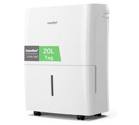 Comfee Déshumidificateur Connecté 20L/jour, 4 Modes, Deshumidificateur d air Silencieux, Sèche-Linge, Réservoir 3L, Pour pièce de 40㎡/100m³, MDDF-20DEN7-WF, Chambre, Garage, Fonctionne avec Alexa