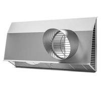 ComfoEdge Grille murale extérieure combinée en acier inoxydable - Zehnder