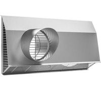 ComfoEdge grille murale extérieure combinée acier inoxydable - Zehnder
