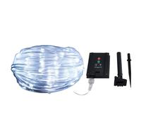 COMFOLIVING Lumières LED, bande lumineuse LED, bandes lumineuses à énergie solaire, bandes lumineuses automatiques pour chambre à coucher, guirlandes lumineuses solaires de jardin, guirlandes