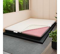 Comfy Line Topper MEMORY + surmatelas rigide orthopédique 6 cm de haut | surmatelas à mémoire de forme et rigide pour lit double 160 x 200 cm | matelas avec tissu déhoussable | Topper double rigidité